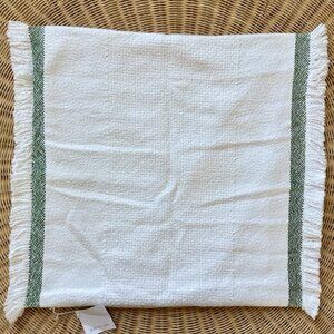 NEW Serena & Lily Corfu Pillow Cover (24” SQ)-Moss Green